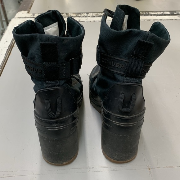 CONVERSE GR82 GR 82 Boots Shoes Black Platform - Picture 3 of 6